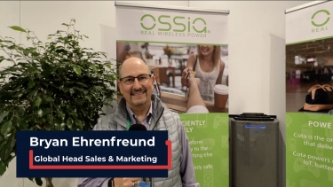 CES 2022 VIDEO: Ossia&#039;s Bryan Ehrenfreund explains the wireless power revolution