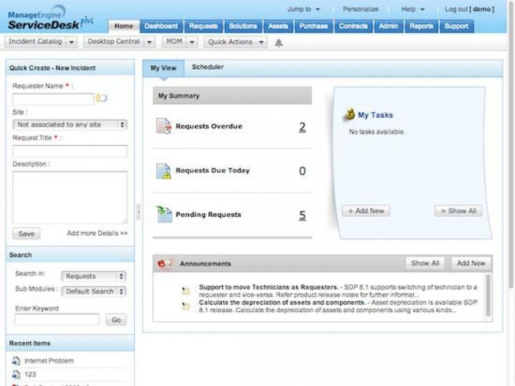 Itwire Manageengine Servicedesk Plus Now Free For Unlimited Seats