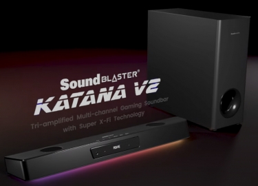 The Creative Sound Blaster Katana V2 brings the power of immersive audio to your gaming