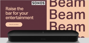 Sonos beams up Gen 2 Beam soundbar for superlatively smooth sonic escapades