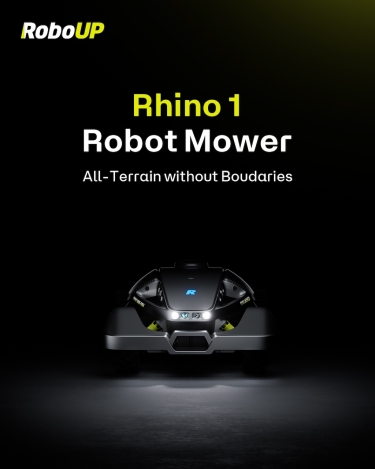 RoboUP unveils all-terrain robot lawn mower