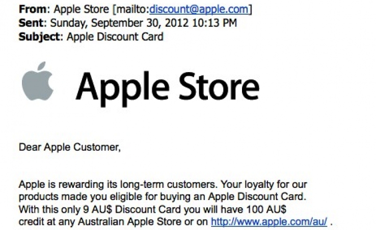 fake app store gift card