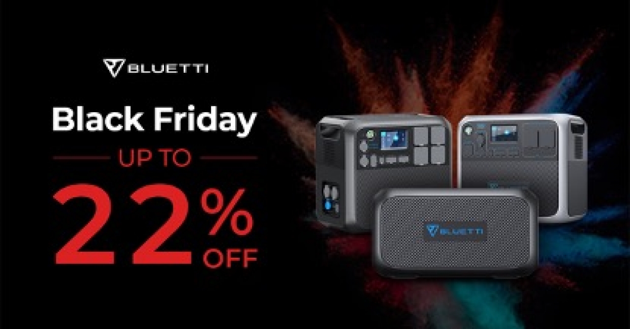 BLUETTI Black Friday sale offers big discounts on portable power stations &  solar panels