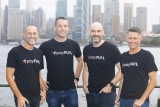 payFURL founders (Left to Right): Rob Craig (new CSO), David Cameron (CTO),  Scott Lingard (Chief Commercial Officer) and Luke Littler (CEO).