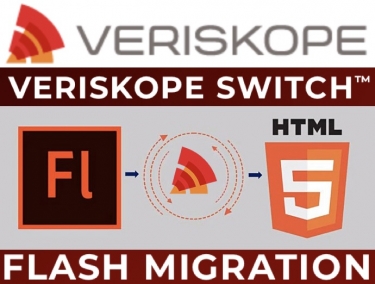Veriskope SWITCH - the answer to migrating Flash to modern HTML 5 standards