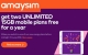 Amaysim offers two free mobile plans for a year if you switch to one of its energy plans