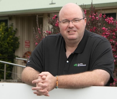 Aussie Broadband co-founder and managing director Phil Britt