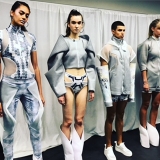 Student designs at Sydney Fashion Design Studio (FDS)