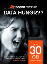 Boost Mobile responds to competitors with more data and more international calls