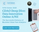 FREE ONLINE EVENT INVITE Chief Data and Analytics Officer Deep Dive Series: Data Innovation Online
