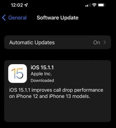 Apple launches iOS 15.1.1 to improve call drop performance on iPhone 12 &amp; 13