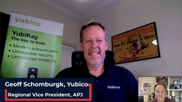 iTWireTV Interview: Yubico&#039;s Geoff Schomburgk talks the myths of mobile authentication, hybrid work, biometric keys and more!