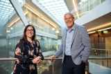 Tiffany Wright, Director for Education at Microsoft Australia and New Zealand and Glenn Wightwick, Deputy Vice-Chancellor of Enterprise at UTS