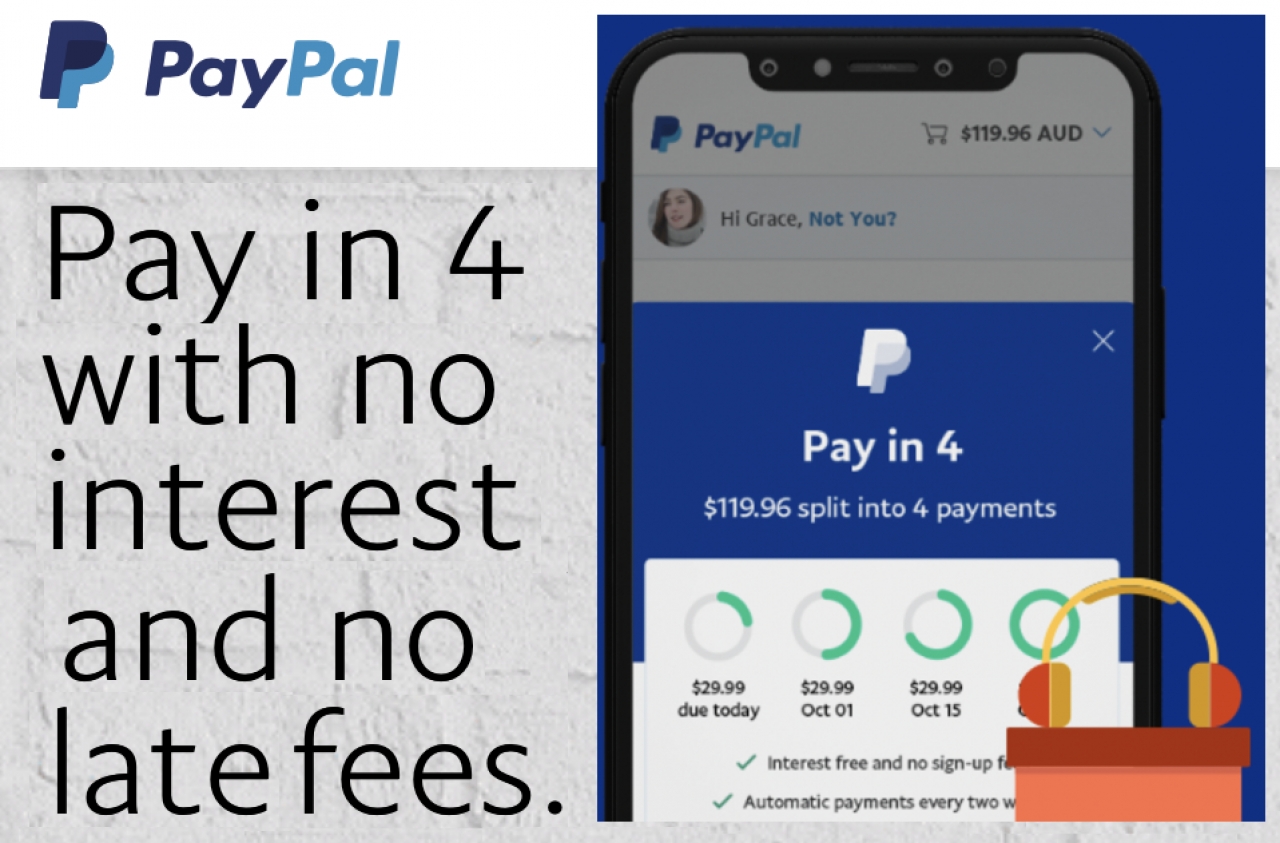 paypal pay later pay now