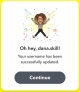 Snapchat now lets you change your username