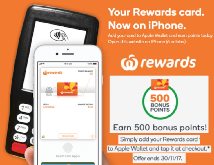 add woolworths rewards card to apple watch｜TikTok Search